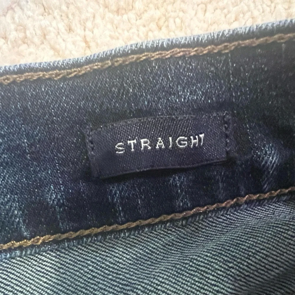 Mens J Crew FLEX Blue Jeans Straight Style Size W30 L32